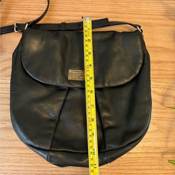 Rare Vintage Y2K Marc by Marc Jacobs Marchive Messenger bag, black leather - Picture 5 of 10